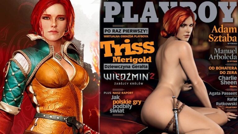 the-witcher-2_triss_playboy_poster-010000